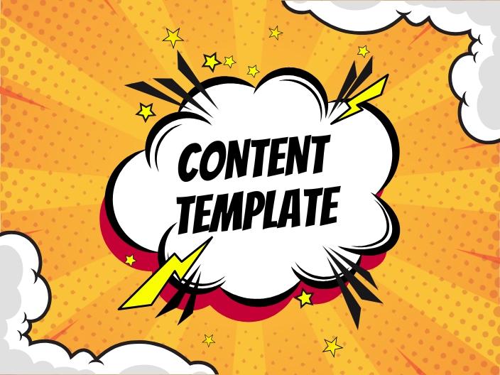 SEO Content Template für Content Marketing
